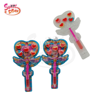 Prinses Magische Stok Hart Gummy Zacht Snoep En Spuit Speelgoed Fruit Gelei Jam