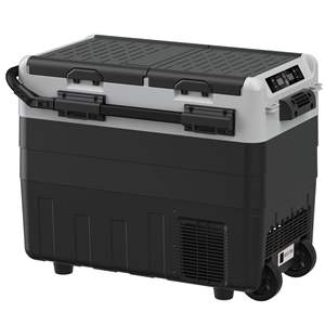 Réfrigérateur de voiture 30L/40L/50L, glacière électrique à batterie, double zone, portable, <span class=keywords><strong>mini</strong></span> congélateur de camping, réfrigérateurs de voiture - Product Image 1