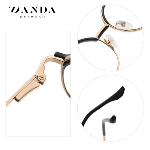 Danda แว่นตา Tb3201กลมขอบมน, แว่นตากันแสงสีฟ้าใส่ได้ทั้งชายและหญิงกรอบน้ำหนักเบา - Product Image 3