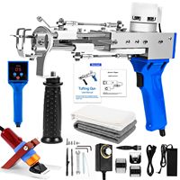 Sensation Electric Cut Loop Pile Alfombra automática Alfombra de mano 2 en 1 Ak-v Tufting Gun Machine