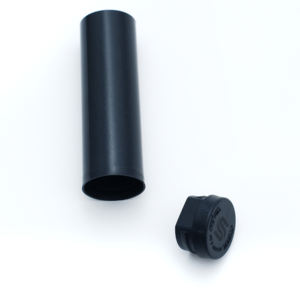 Emballage personnalisé Cannacoast résistant aux enfants avec bouchon à pression, tube en plastique PP, impression sérigraphique pour herbe sèche, fleur, cylindre - Product Image 2