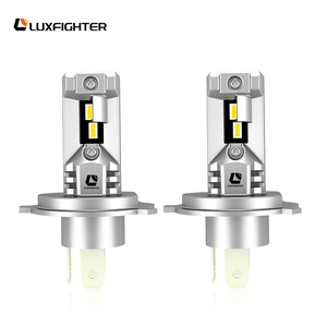 Ampoules de Phares LED LUXFIGHTER Q12 Haute Performance H1 <span class=keywords><strong>H4</strong></span> H7 H11 H13 Mini CSP 9005 <span class=keywords><strong>C6</strong></span> M8 F10 F30 Sans Ventilateur 9004 - Product Image 2