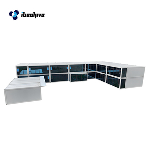 Casa contenedor de 2 pisos aislada 9x12 de acero reforzado duradero con 4 coches - Product Image 2