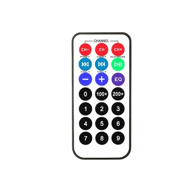 Microcontroller 51/MP3 Remote Control Infrared Remote Control Without Battery Smart Car Accessories
