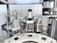 Machine de remplissage automatique de petites bouteilles pour réactifs, huiles essentielles, gouttes pour les yeux, flacons pulvérisateurs, ligne de production de remplissage et de bouchage