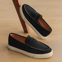 Mocassins Homme Dreamy Stark – Chaussures Décontractées d'Été en Daim Haut de Gamme, Baskets Simples à Enfiler, Respirantes, Antidérapantes, Chaudes, Semelle en Caoutchouc