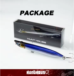 Lot de leurres artificiels flottants de surface Slap Walker Pencil Lure 100mm 125mm pour la pêche au bar, au brochet et en eau salée - Product Image 6