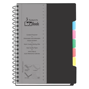 Cuaderno de espiral A5 personalizado, portafolio Personal de lujo