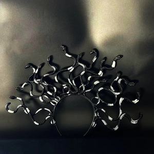 Halloween Medusa serpiente Cosplay <span class=keywords><strong>diadema</strong></span> para Halloween disfraz fiesta vestir - Product Image 6
