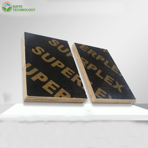Panneau stratifié en placage de peuplier noir avec adhésif mélamine, qualité supérieure E1, imperméable pour coffrage extérieur en béton - Product Image 2