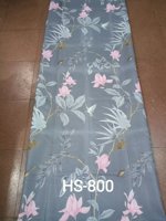Tissu en polyester imprimé respirant et doux pour la peau, tissu microfibre pour textile de maison, résistant à l'abrasion, écologique, tissé