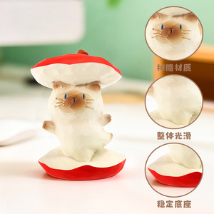 ฟิกเกอร์แมวแบบกล่องสุ่ม 12 ตัว รุ่นปกติ พร้อมของสะสมลับ 1 ชิ้น ของเล่นสำหรับเด็กผู้หญิง - Product Image 4