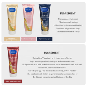 Lotion corporelle hydratante et nourrissante à haute concentration de parfum, puissant blanchissant naturel, parfum intégral, prix abordable - Product Image 4