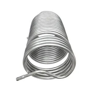 Water Tank Heating Coil Refrigeration Or Heating Stainless Steel 304/316L Coil