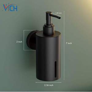 Dispensador de Jabón Líquido de Acero Inoxidable de la Mejor Calidad, Montado en la Pared, Soporte para Bomba de Lavado de Manos para Baño, Accesorio Moderno para Hotel en Venta - Product Image 3