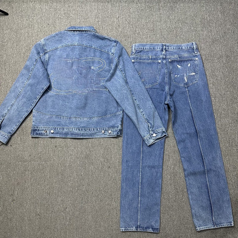 Conjunto de mezclilla azul