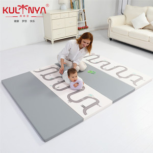<span class=keywords><strong>Tapis</strong></span> de jeu pour bébé personnalisé OEM, dessin animé flamant rose, éléphant, baleine, <span class=keywords><strong>tapis</strong></span> pliable en <span class=keywords><strong>mousse</strong></span> XPE, vente en gros pour les garderies - Product Image 4