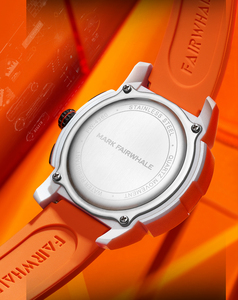 <span class=keywords><strong>Orologio</strong></span> da Uomo di Lusso Mark Fairwhale Sportivo Cronografo alla Moda con Cassa e Cinturino in Resina Resistente agli Urti al Quarzo - Product Image 3