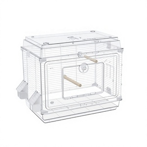Cage à <span class=keywords><strong>oiseaux</strong></span> transparente haute définition, villa surdimensionnée, large champ de vision pour l'élevage, cage à <span class=keywords><strong>oiseaux</strong></span> transparente pour <span class=keywords><strong>oiseaux</strong></span> de compagnie d'intérieur - Product Image 3