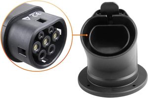 Usine OEM ODM Usage Domestique Mur EV Accessoires De <span class=keywords><strong>Voiture</strong></span> IEC 62196 <span class=keywords><strong>Prise</strong></span> De Charge Type 2 Nouvelle Condition 16A Sortie Chargeur Porte-Câble - Product Image 5