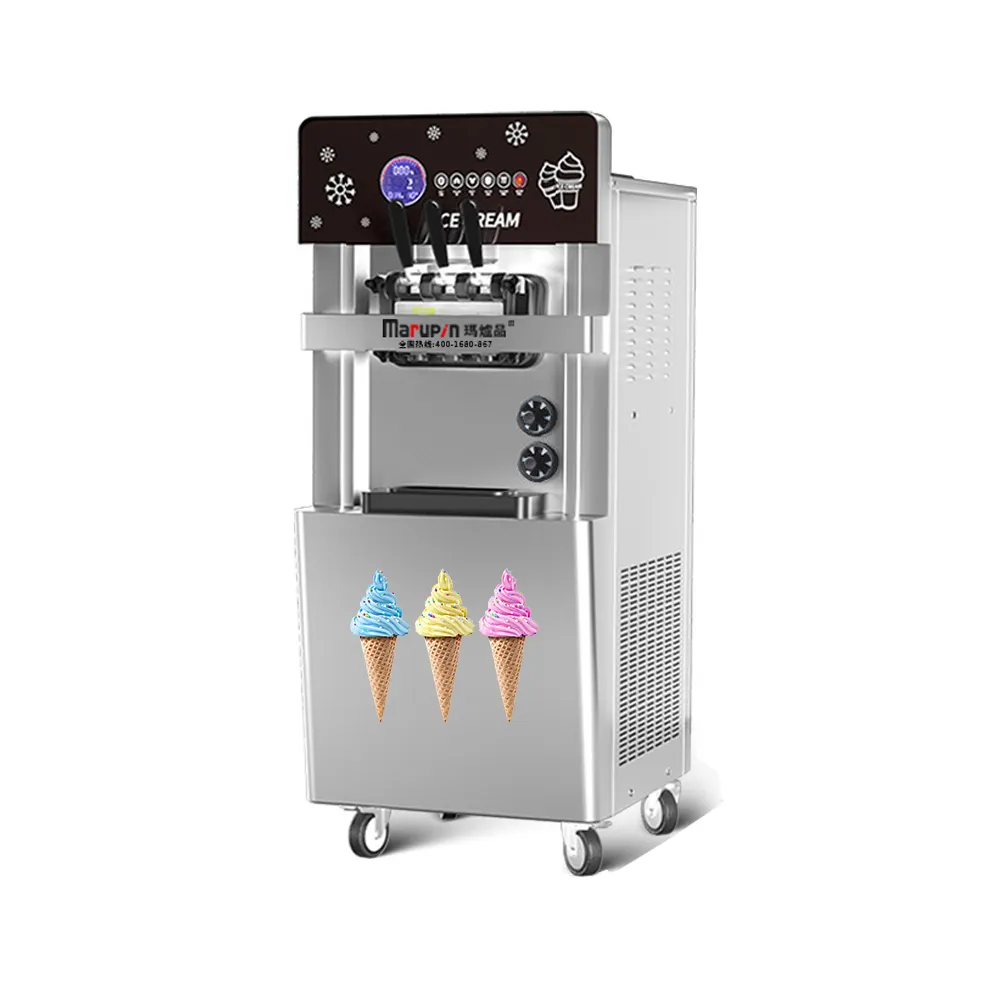 Yeniden doğuş çin dondurma yapma makinesi dondurma külah yapma makinesi dondurma makinesi
