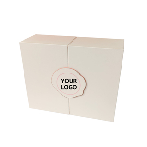 Boîte cadeau de luxe haut de gamme personnalisée avec fermeture magnétique en carton à double porte pour cosmétiques, bijoux, parfums - Product Image 6