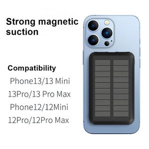 <span class=keywords><strong>Chargeur</strong></span> portable <span class=keywords><strong>solaire</strong></span> magnétique étanche tendance PD 22,5 W haute capacité 10000 mAh pour <span class=keywords><strong>iPhone</strong></span> <span class=keywords><strong>13</strong></span>/14 Pro Max en extérieur - Product Image 5