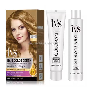 Crema de <span class=keywords><strong>tinte</strong></span> para el cabello de chocolate oscuro al por mayor de IVS-Vendedor caliente en los mercados de Arabia Saudita y Pakistán - Product Image 4