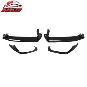 Compatible con BMW G60 Serie 5 24-26 Sedán y i5, alerón delantero estilo MP, negro brillante, 4 piezas, accesorio exterior de alta calidad - Product Image 2