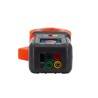 Medidor de Resistencia de Tierra con Abrazadera, 1800 Ohm, 50A, Fuga de 3-4 Cables, 30kOhm, Resistividad del Suelo, USB, TFT, OEM