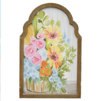 Peinture à l'huile sur toile encadrée, art mural décoratif, impression numérique abstraite nordique, peinture à la main, coloration de plantes et de fleurs, vente en gros