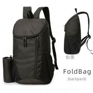 Sac à dos pliable ultraléger et imperméable en ripstop pour l'escalade sportive, avec logo personnalisé pour hommes et femmes - Product Image 6