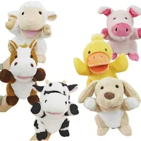 Adorable Peluche Mouton Brodé Moelleux Anti-Stress en Maille Unisexe, Vente Directe Usine, Idéal Anniversaire et Fêtes