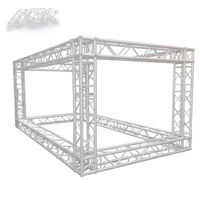 Proveedor de estructuras de aluminio para DJ, soporte de cabina de DJ, estructura de iluminación tipo poste global para pantalla LED