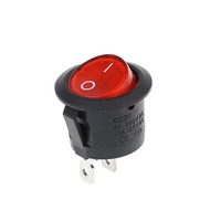 Interrupteur à bascule rond miniature KCD1-105N 250VAC 3 broches ON-OFF