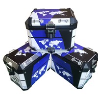 Boîte arrière en alliage d'aluminium ADV pour moto 1300ADV 38L et boîtes latérales 48L