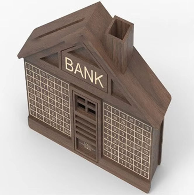 2000 ยูโร - สีน้ำตาล/ขนาด 25*22*5.5ซม