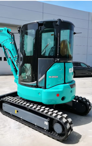 รถขุดขนาดเล็ก Kobelco SK35SR 3 ตัน แบบไฮดรอลิก พร้อมบุ้งกี๋ขุดขนาด 0.12 ลูกบาศก์เมตร อุปกรณ์ก่อสร้าง - Product Image 3