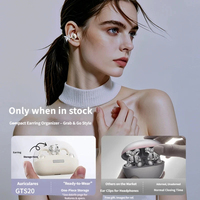 Earphone TWS Nirkabel 2026 Terbaru, Earbud Jepit Mini Ringan untuk V5.3, Waktu Putar 3-5 Jam