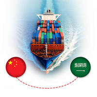 Services DDP fiables, agent transitaire maritime, expédition LCL de Chine vers l'Arabie Saoudite, Oman avec dédouanement