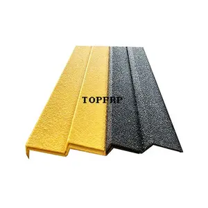 Anti-slip Fiberglass Composite FRP Stair Tread Cover