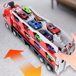 Chengji 207CM Camion Giocattolo Ferroviario, Auto in Metallo Pressofuso, Camion Grande con Catapulta Pieghevole e Pista di Lancio - Product Image 3