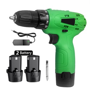 Perceuse DIY 12V avec mandrin sans clé et moteur à balais pour projets domestiques pratiques – Entrepôt local US CD-12A-2 Cor - Product Image 1