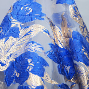 Cyg bán buôn thêu Organza Ren Vải mô hình Jacquard thổ cẩm vải phi cho phụ nữ - Product Image 4