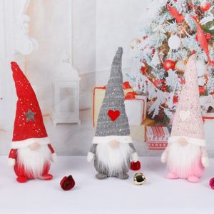 Gnomes de Noël rétractables en peluche, poupées rétractables <span class=keywords><strong>sans</strong></span> <span class=keywords><strong>visage</strong></span> à longues jambes, grands gnomes de Saint-Valentin de Noël debout pour filles - Product Image 4