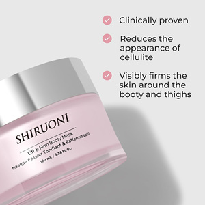 OEM Lift Firm Booty Mask Leave-On Celulitis Mask Reduce la celulitis Visiblemente Apriete Booty Muslos Brazilian Peppertree Mask - Product Image 1