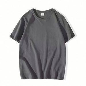 Custom White & Black Men's Cotton T-Shirts Silk Screen Printed 180g Anti-Wrinkle Eco-Friendly Breathable Regular Fit Wholesale - Product Image 4