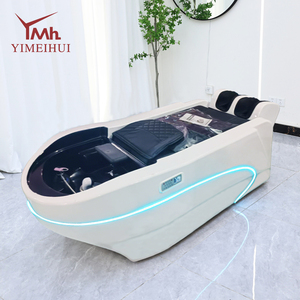 Salon tête Spa lit massothérapie japonais cheveux shampooing chaises électrique luxe tête Spa lavage lit - Product Image 1