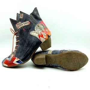 Bottes montantes en cuir noir pour femmes, cuissardes à plateforme, légères, Sexy, bon marché, design plateforme, collection hiver - Product Image 2