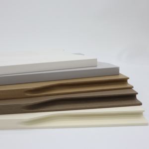 Shuoshun di alta qualità in legno grano maniglie delle porte PVC bordo fascia di qualsiasi colore personalizzato fascia di plastica bordo per mobili - Product Image 2